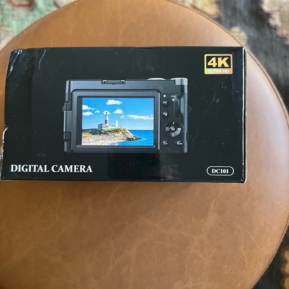 4K Ultra HD Digital Camera - Black
